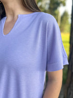 Load image into Gallery viewer, Lilac Casual Top :: S-L
