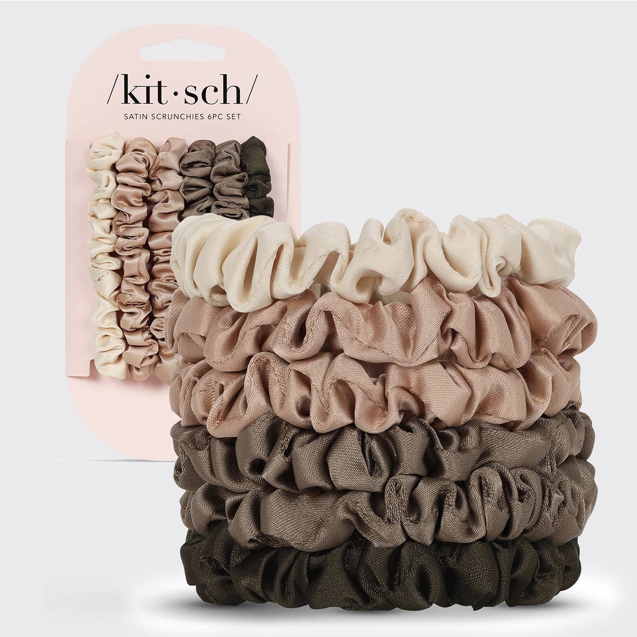 Petite Satin Scrunchies