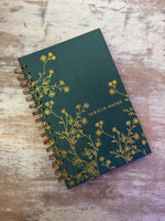 Load image into Gallery viewer, Green Floral Sermon Journal
