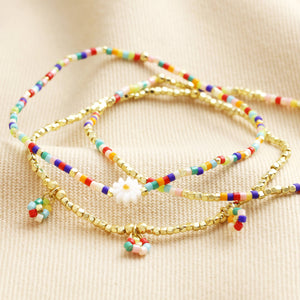 Triple Stack Rainbow Bracelets