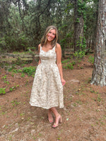Load image into Gallery viewer, Reign Champagne Dress :: S-L
