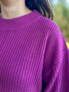 Alexandra Magenta Sweater :: S-3X