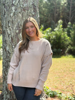 Load image into Gallery viewer, Stitch Detail Sweater :: S-XL
