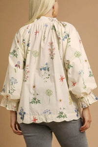 Willa Floral Blouse :: XL-2X