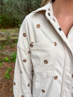 Load image into Gallery viewer, Teddy Embroidered Button-Up :: S-L

