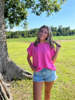 Load image into Gallery viewer, Gabi Top :: Pink :: S-2X
