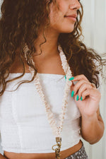 Load image into Gallery viewer, Oat Milk Lanyard
