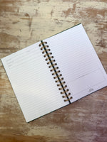 Load image into Gallery viewer, Green Floral Sermon Journal
