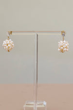 Load image into Gallery viewer, Pearl Cluster Earrings
