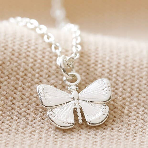 Tiny Butterfly Pendant