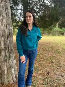 Dove Pullover :: Teal :: S-L