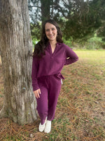 Load image into Gallery viewer, Malibu Sweatpants :: Plum :: S-L
