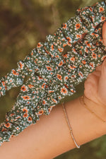 Load image into Gallery viewer, Green Floral Lanyard
