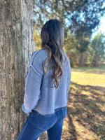 Load image into Gallery viewer, Michelle Sweater :: Denim :: S-L
