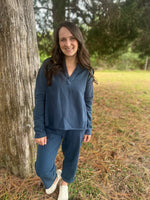 Load image into Gallery viewer, Malibu Sweatshirt :: Navy :: S-L
