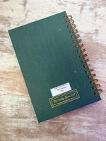 Load image into Gallery viewer, Green Floral Sermon Journal
