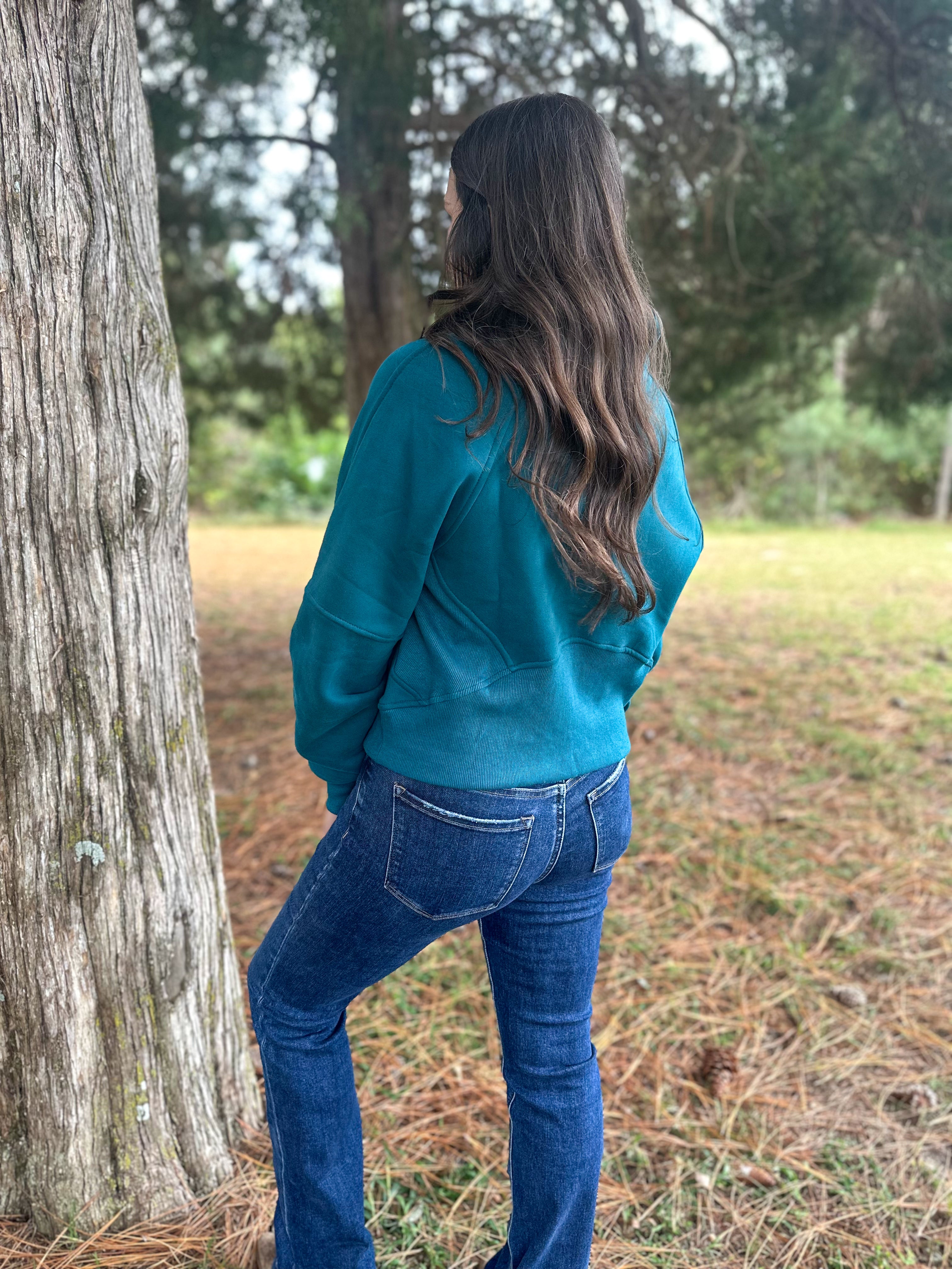 Dove Pullover :: Teal :: S-L