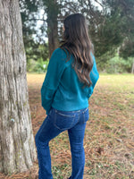 Load image into Gallery viewer, Dove Pullover :: Teal :: S-L
