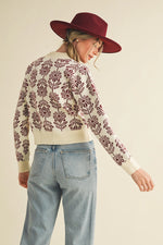 Load image into Gallery viewer, Amber Floral Sweater :: Large
