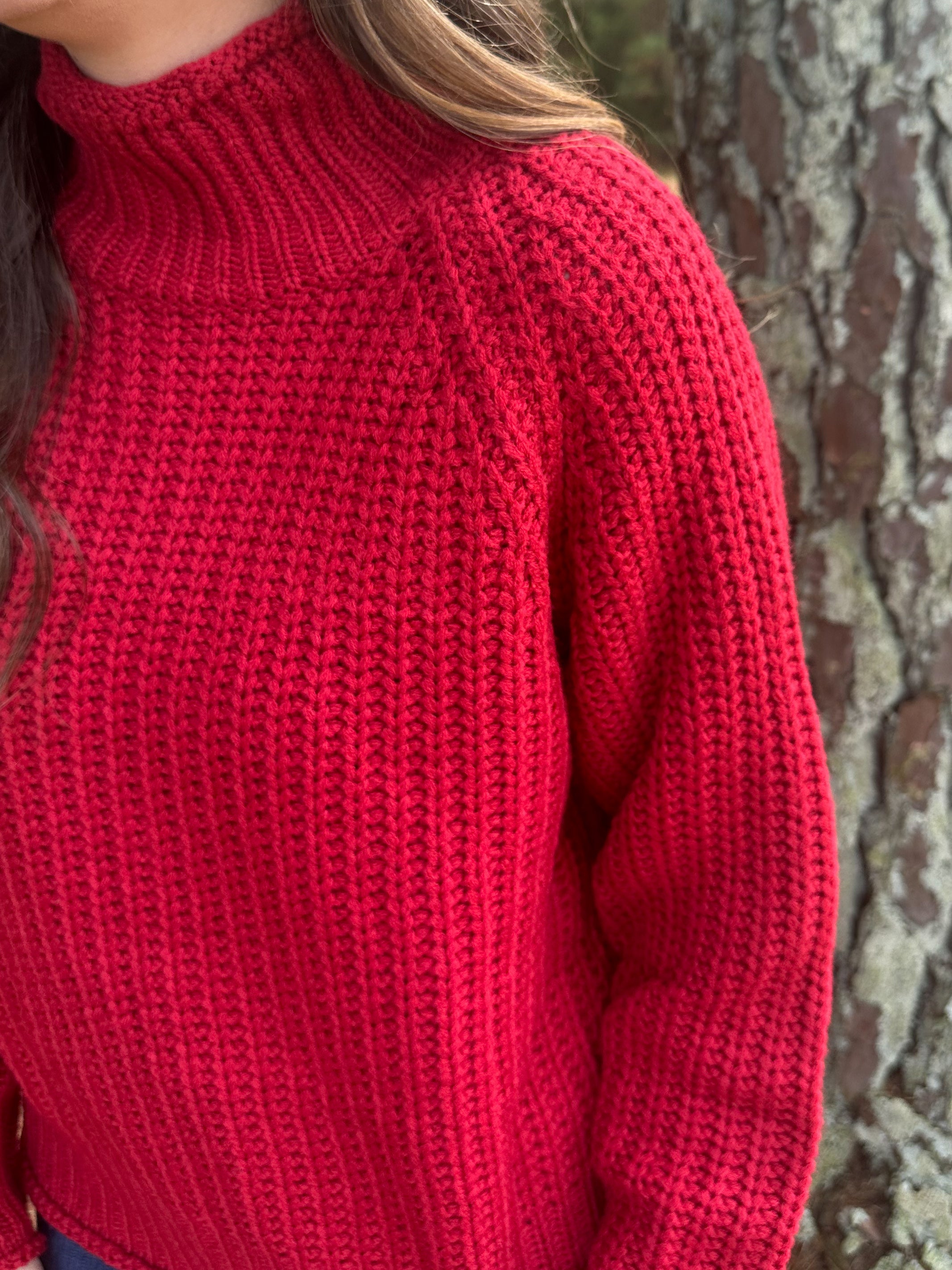 Finley Mock Neck Sweater :: S-L