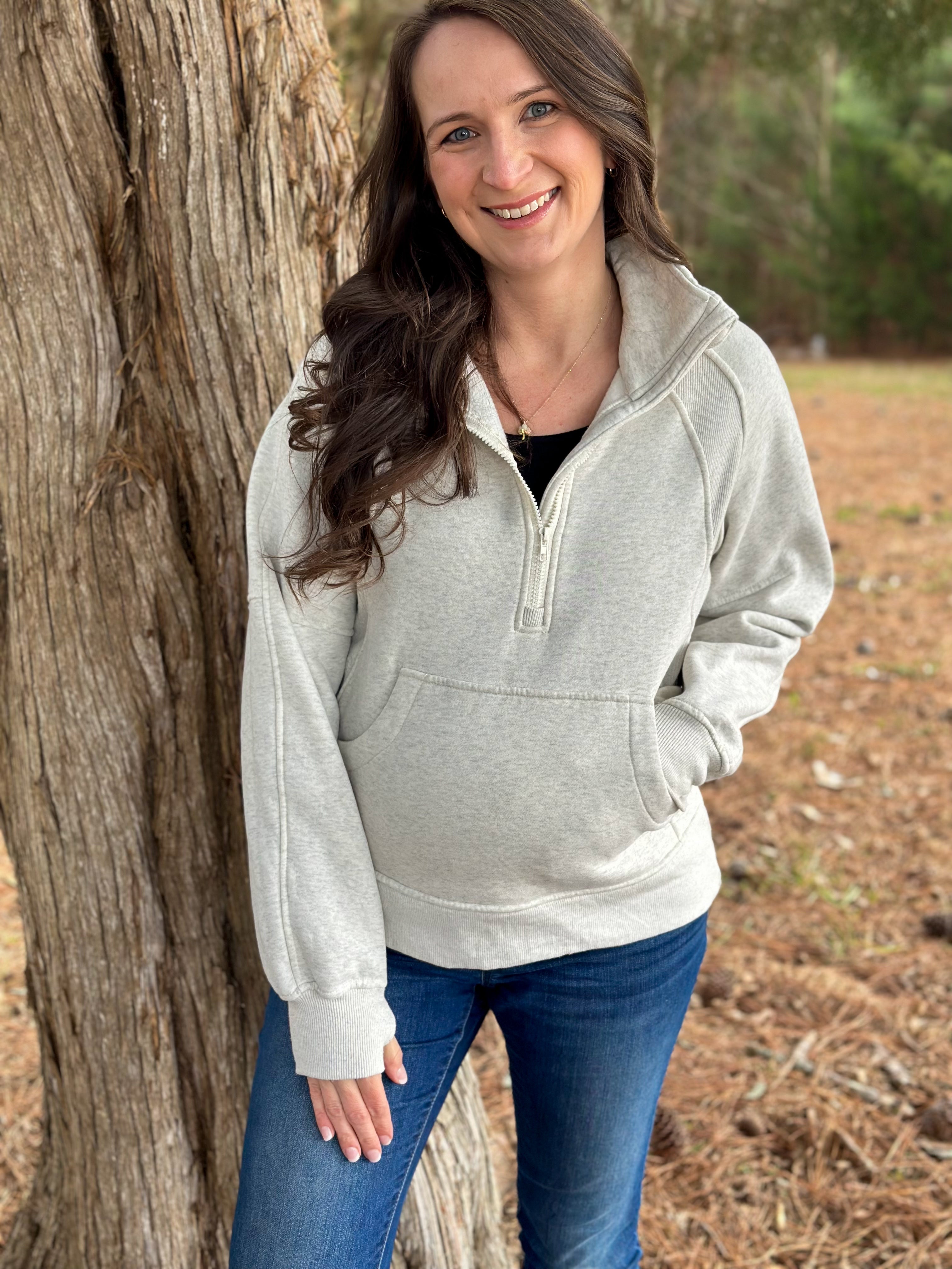 Dove Pullover :: Heather Oatmeal :: S-L