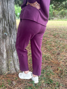 Malibu Sweatpants :: Plum :: S-L