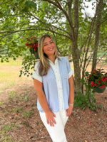 Load image into Gallery viewer, Darcie Button Down Top :: S-L
