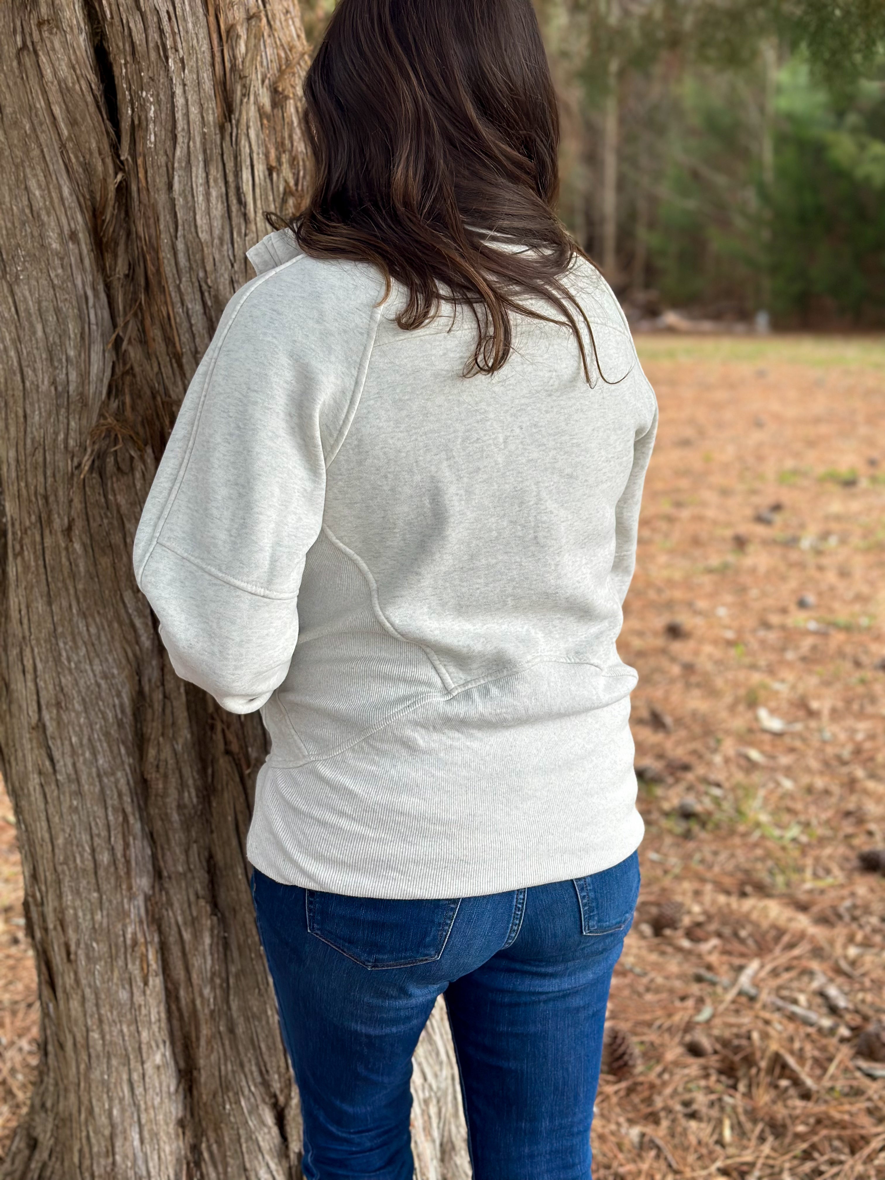 Dove Pullover :: Heather Oatmeal :: S-L