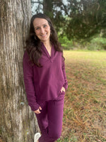 Load image into Gallery viewer, Malibu Sweatshirt :: Plum :: S-L
