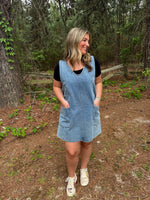 Load image into Gallery viewer, Demi Denim Dress :: S-L
