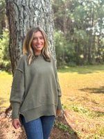 Load image into Gallery viewer, Ina Sweater :: Olive :: S-L

