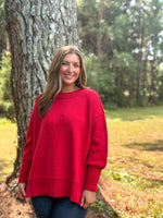 Load image into Gallery viewer, Ina Sweater :: Red:: S-L
