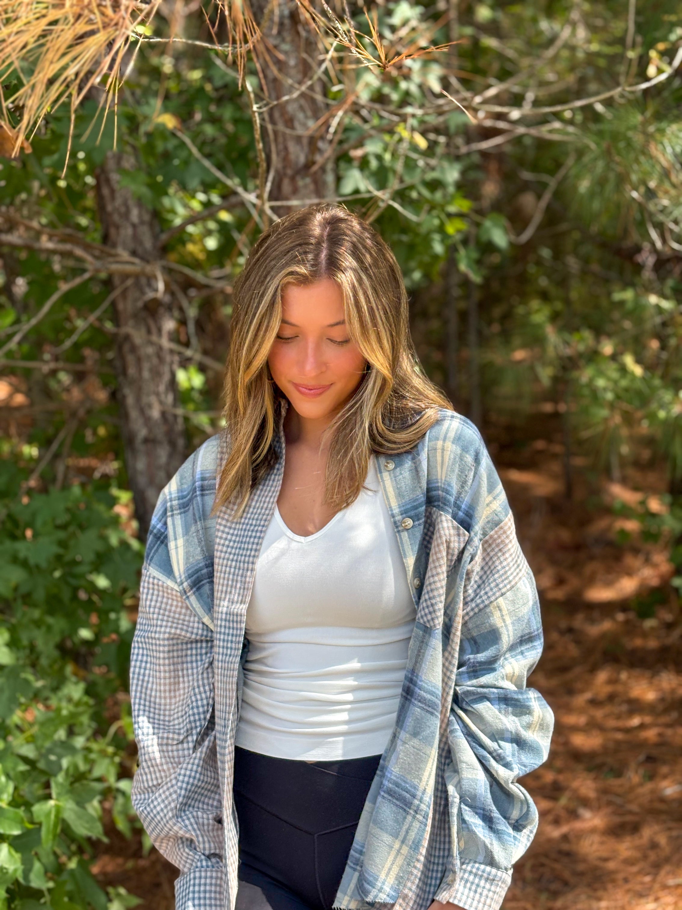 Kami Flannel Button-Up :: S-L