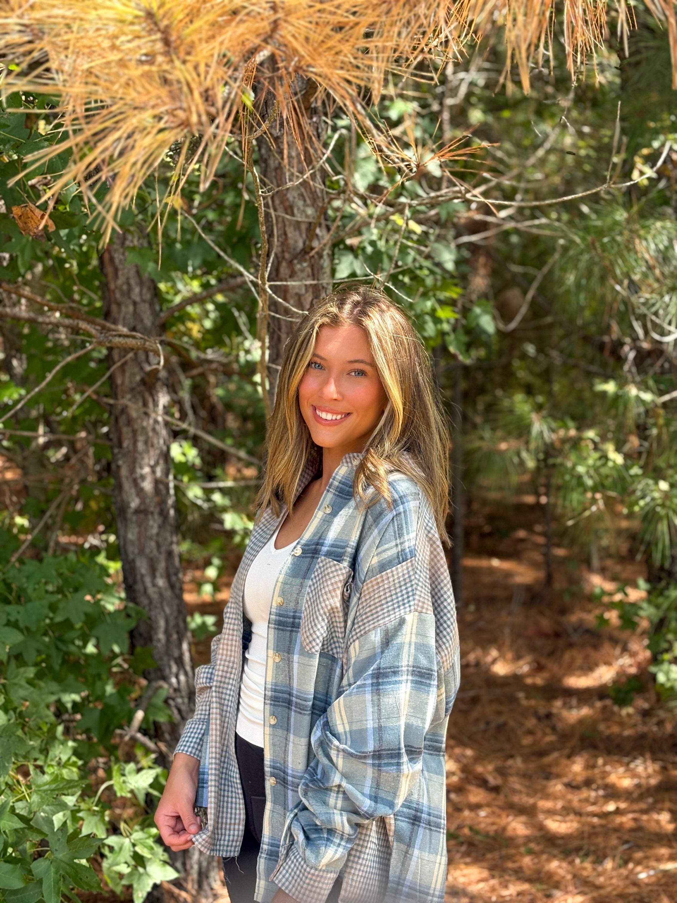 Kami Flannel Button-Up :: S-L