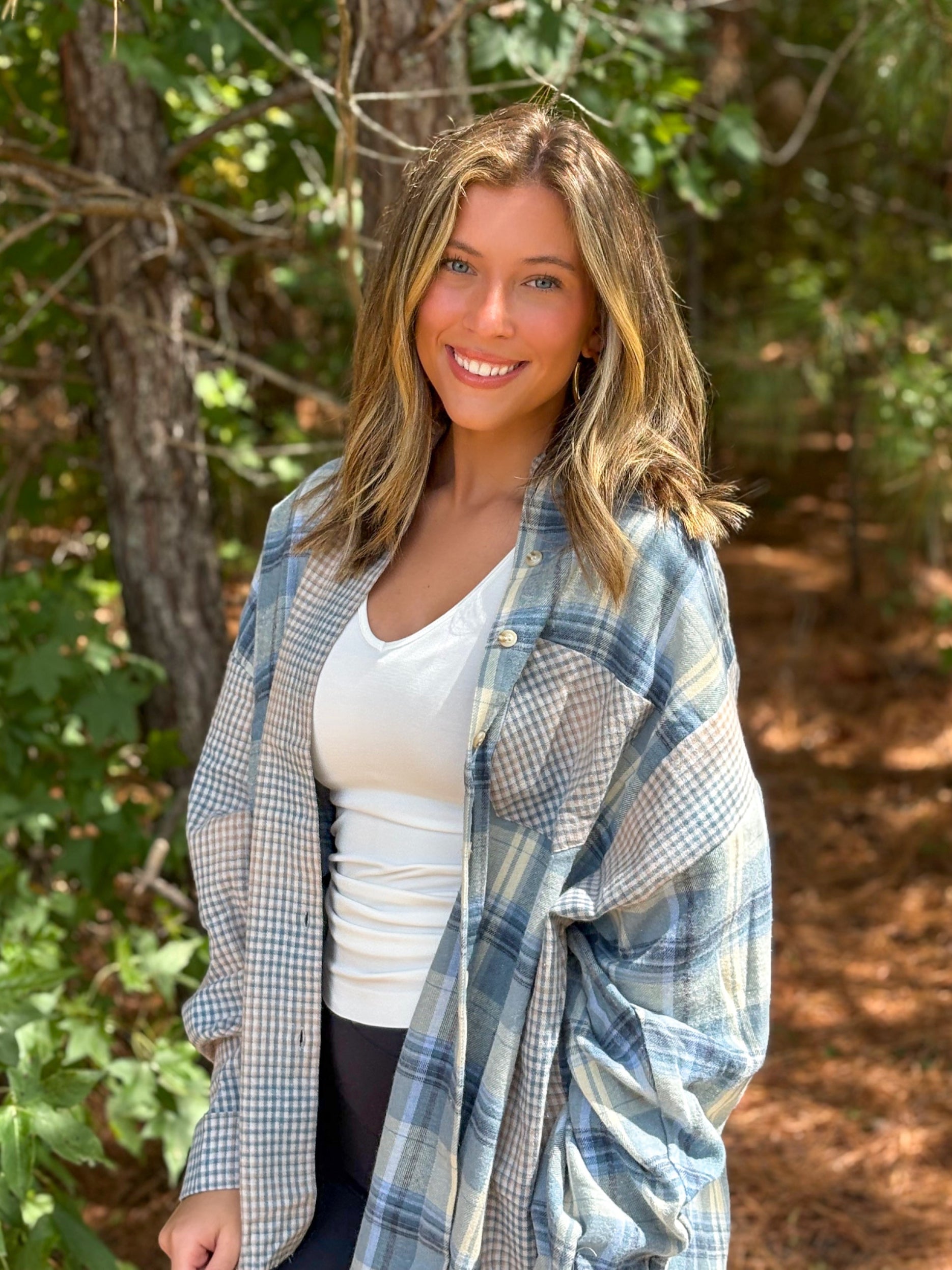 Kami Flannel Button-Up :: S-L