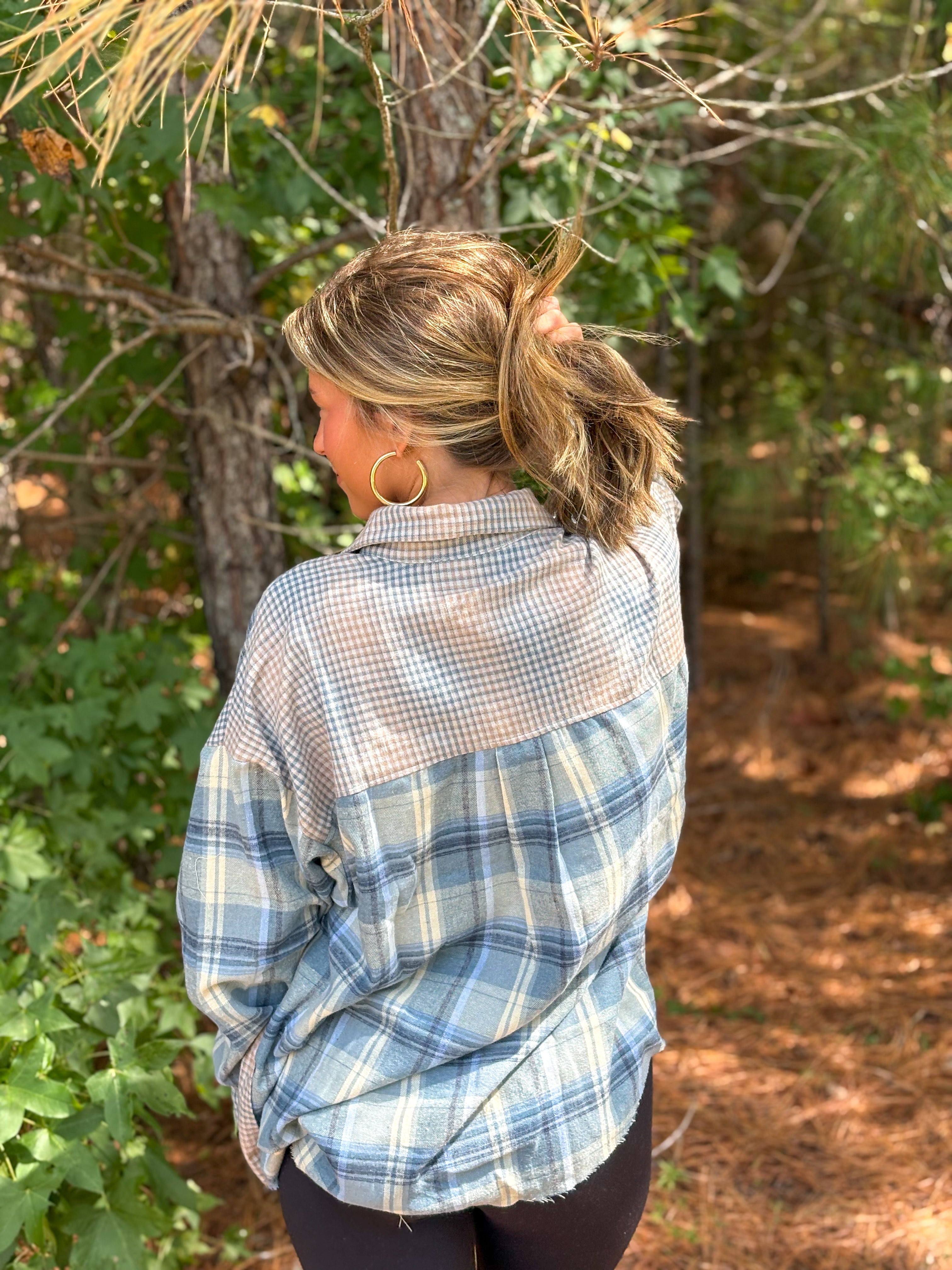 Kami Flannel Button-Up :: S-L