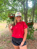 Load image into Gallery viewer, Liberty Tee :: Red :: S-L
