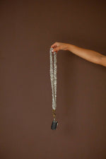 Load image into Gallery viewer, Black Floral Lanyard
