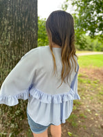 Load image into Gallery viewer, Pollyanna Ruffle Blouse :: S-2X
