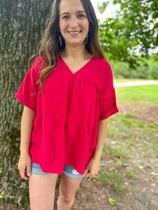 Bridget Tiered Blouse :: S-L