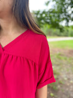 Load image into Gallery viewer, Bridget Tiered Blouse :: S-L
