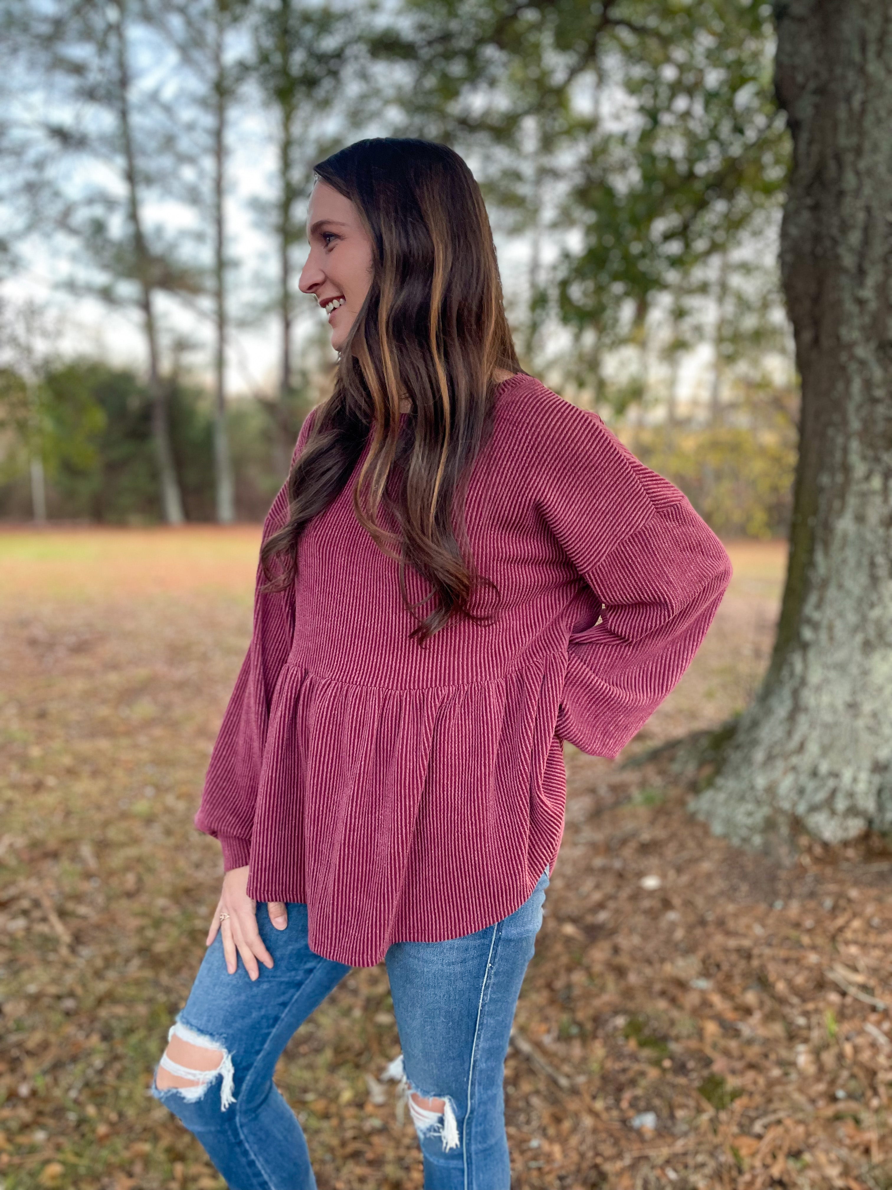 Maeve Babydoll Blouse :: Small & Medium