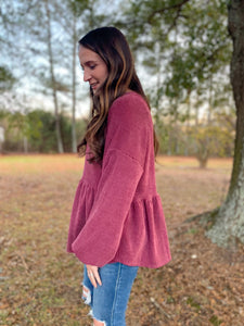 Maeve Babydoll Blouse :: Small & Medium