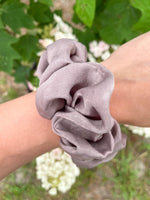 Load image into Gallery viewer, Crepe Satin Scrunchie :: Teal
