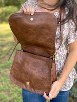Load image into Gallery viewer, Braided Crossbody :: Coffee
