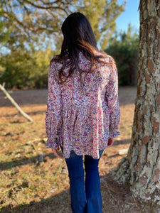 Vanessa Babydoll Blouse :: 1X-3X