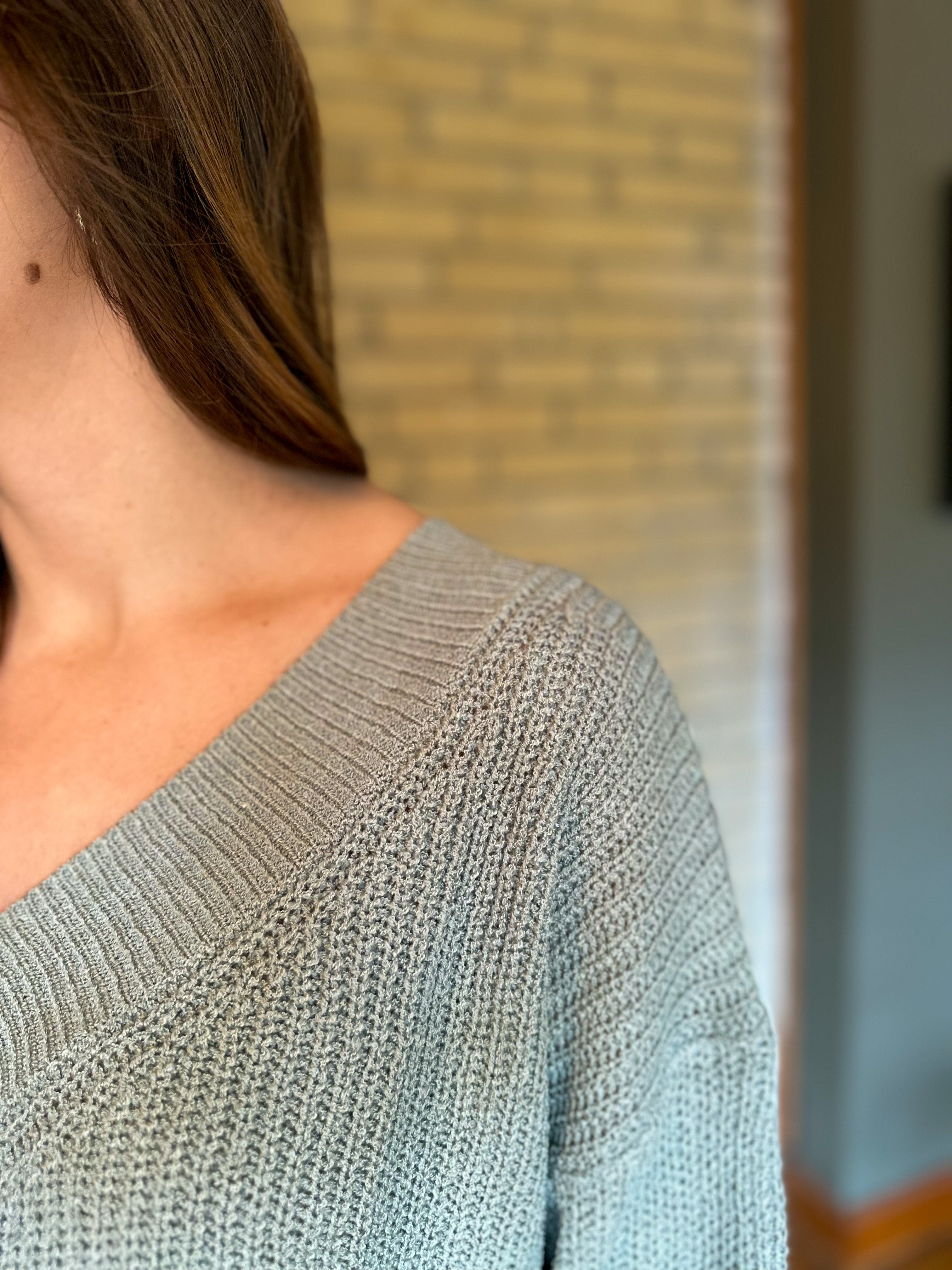 Sammie Lightweight Sweater :: Sage :: S-L