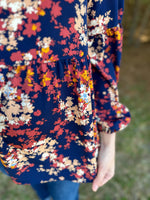 Load image into Gallery viewer, Rebecca Floral Blouse :: S-3X
