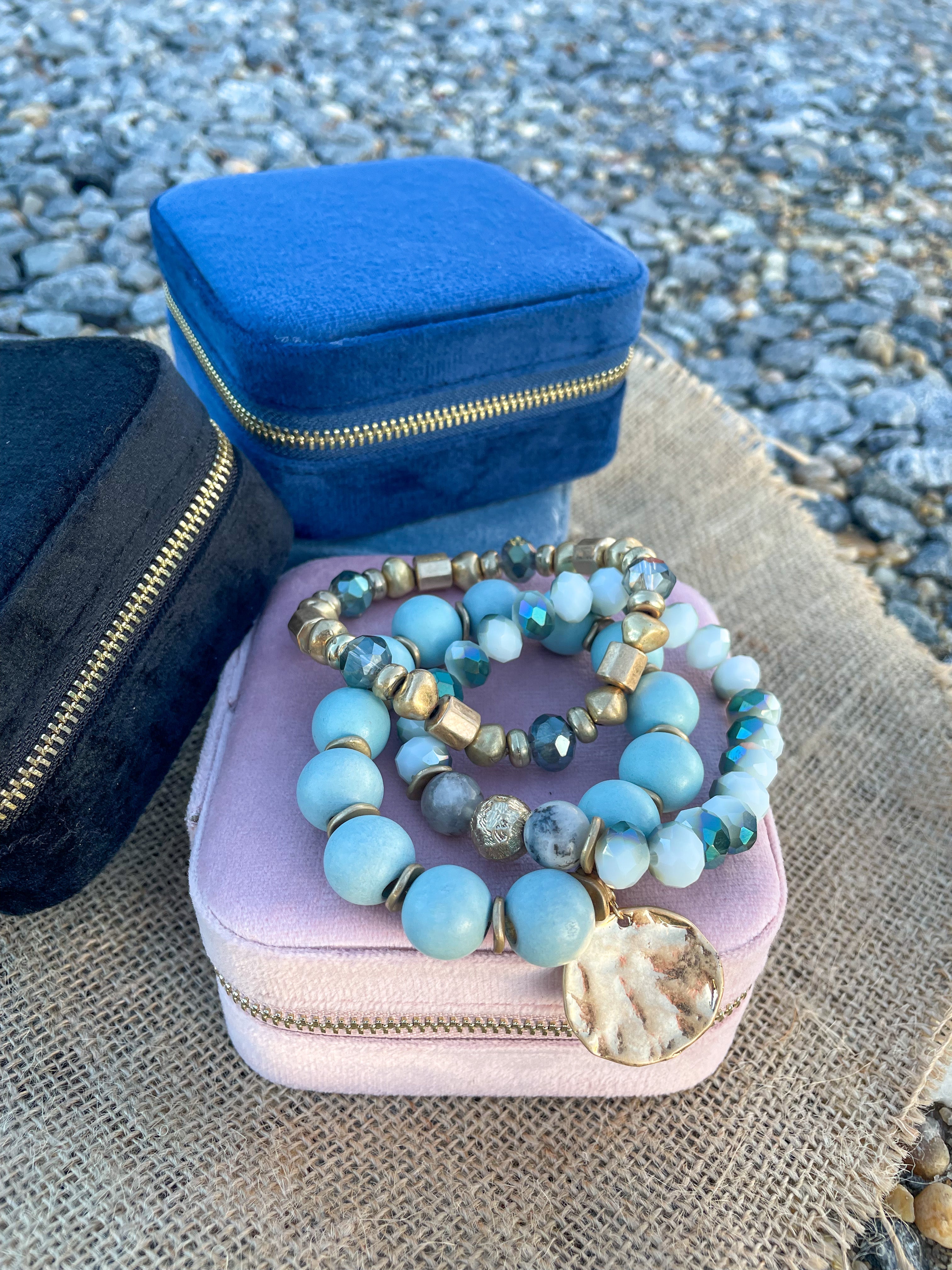 Seafoam Bracelet Stack