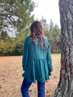 Load image into Gallery viewer, Evergreen Blouse :: M, XL &amp; 1X
